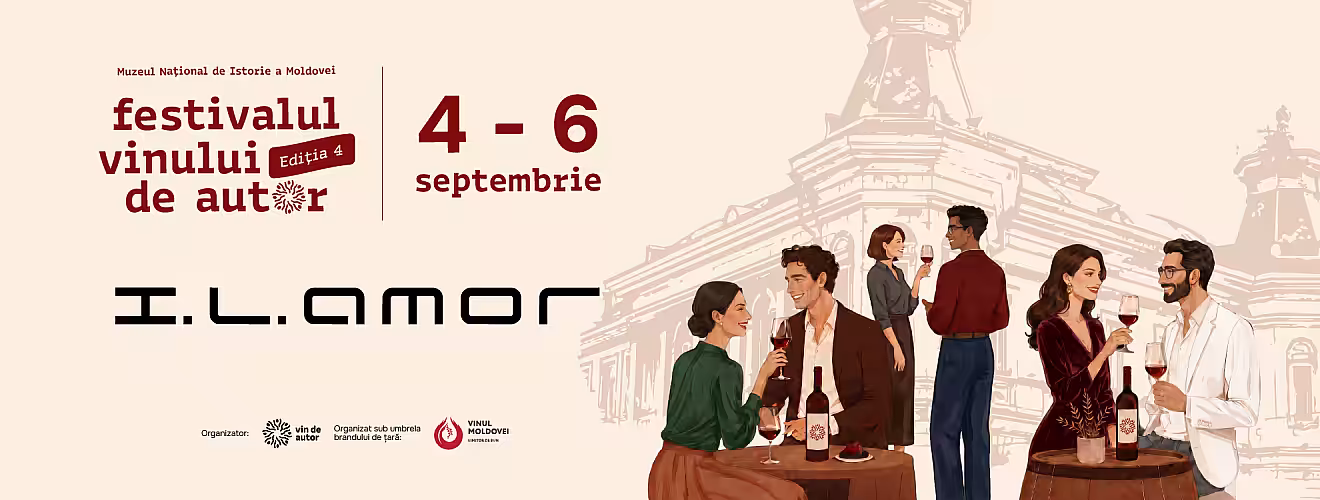 I.L. AMOR, VINURI CU PERSONALITATE, LA FESTIVALUL VINULUI DE AUTOR 2026