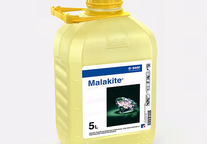Malakite® - formularea de cristal în protecția livezilor