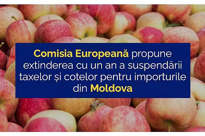 CE propune prelungirea cu încă un an a suspendării taxelor vamale pentru importurile din Republica Moldova