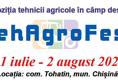 alt_Invităm pe toți cei interesați la „TehAgroFest-2025” – prima expoziție agricolă în câmp deschis