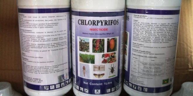 ЕС запретит применение инсектицидов на основе хлорпирифоса в 2020 г.