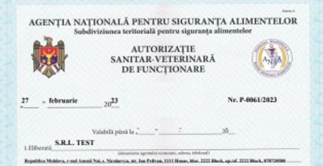 Actele permisive din competența Agenției Naționale pentru Siguranța Alimentelor se vor elibera doar online